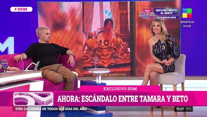 Polémica actitud de Tamara Pettinato con su mejor amiga