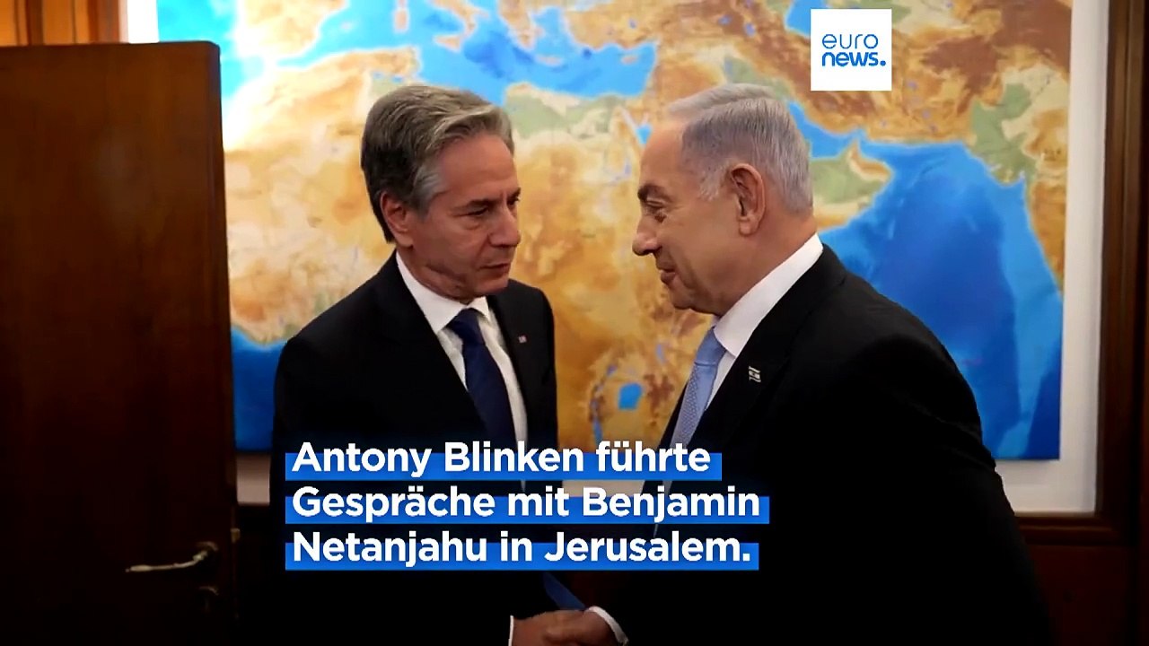 Waffenstillstand für Gaza in Sicht? Blinken gibt sich zuversichtlich