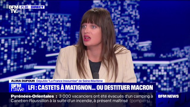 Alma Dufour (députée LFI): Emmanuel Macron essaye de casser l'union de la gauche