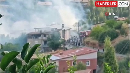 Hakkari'de korkutan yangın