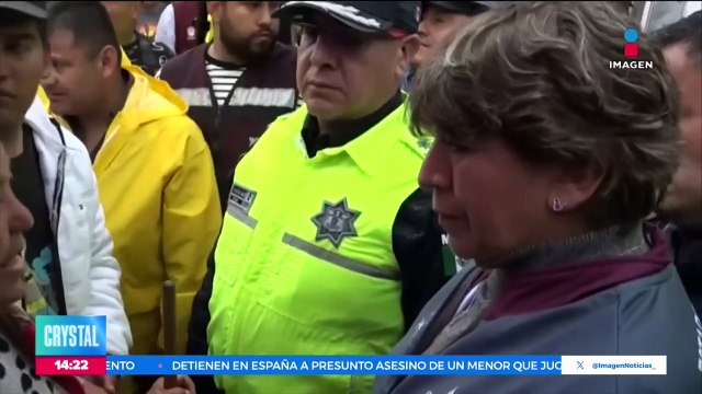 Delfina Gómez dispone más apoyos para vecinos afectados por inundaciones