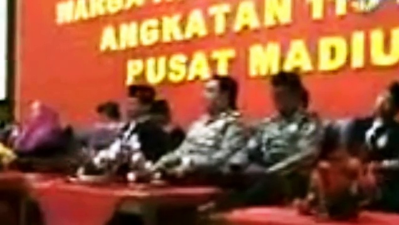 Suasana pengesahan 113/99 Dan peletakan batu pertama pembangunan sekretariat dan pendapa IKS.PI Kera Sakti oleh Bupati Madiun