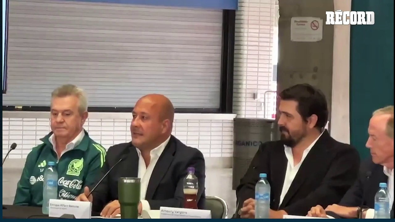 Javier AGUIRRE y la delegación mexicana anuncian partido contra ESTADOS UNIDOS en Guadalajara previo al Mundial 2026