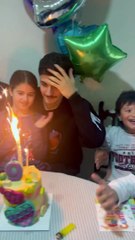 Así fue la sencilla fiesta que organizó Ricky Diotto para su hija y que generó críticas hacia Fernanda Callejón