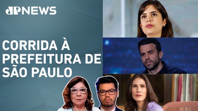 Somente Tabata Amaral, Pablo Marçal e Marina Helena comparecem ao 3º debate em SP