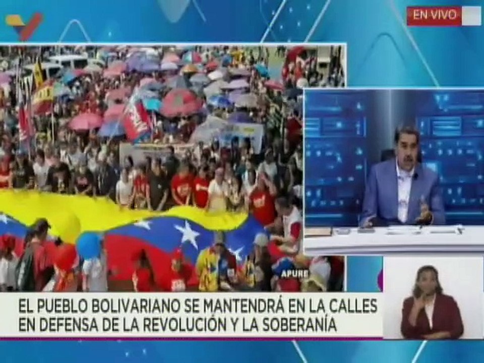 Pdte. Maduro: Desde la época de Guaidó no conocíamos un fracaso de la derecha tan espantoso en las calles