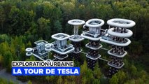 Exploration urbaine : survolez ces tubes géants futuristes à haute tension