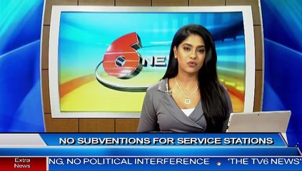 NO SUBVENTIONS FOR NP SERVICE STATIONS