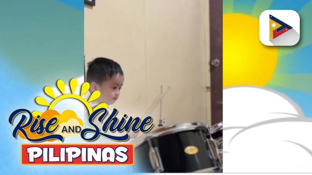 Sunshine Stories | One-year-old baby boy mula sa Misamis Occidental, pinahanga ang publiko sa kaniyang galing sa pagda-drums