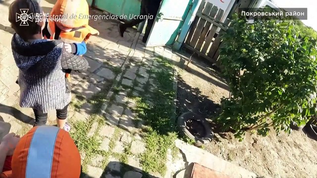 Ucrania ordena la evacuación de familias con niños de Pokrovsk y sus alrededores