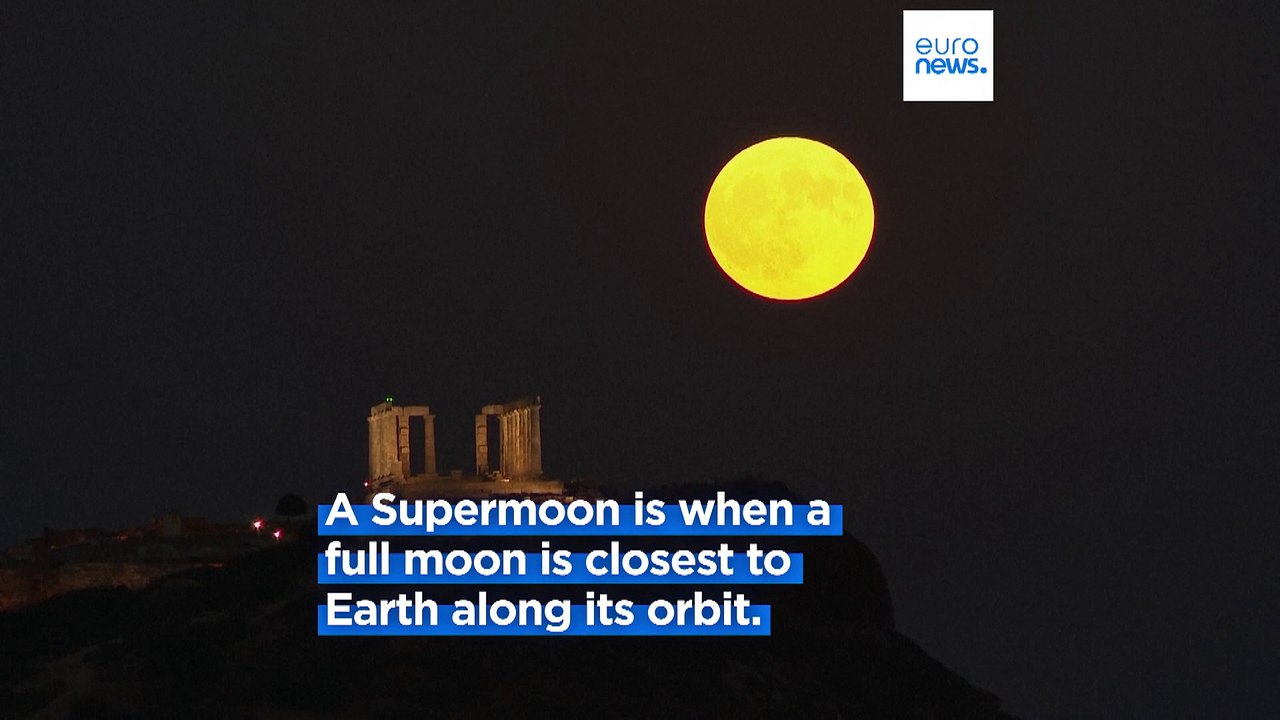 In Pictures: Rare blue Supermoon lights up night skies globally