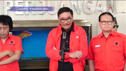 [FULL] Adian Napitupulu-Djarot PDIP Bicara Soal Reshuffle Menteri Hingga Pilkada 2024