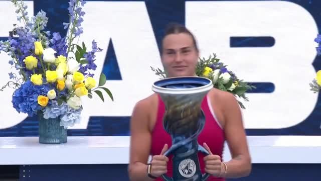 Sabalenka beats Pegula to win first Cincinnati Open title
