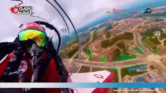Kompilasi Demo Udara Jupiter Aerobatic Team Di Langit IKN Rangakaian Hut RI Ke-79