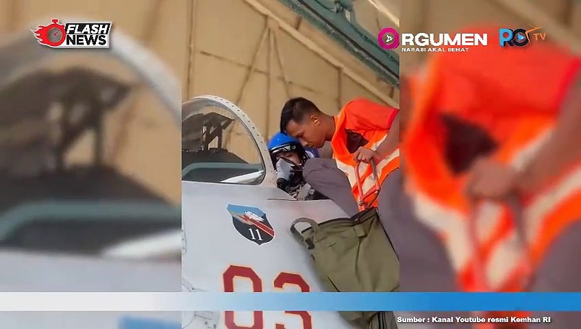 Solo Flight Penerbang Sukhoi SU-27/30 Dari Skuadron Udara 11