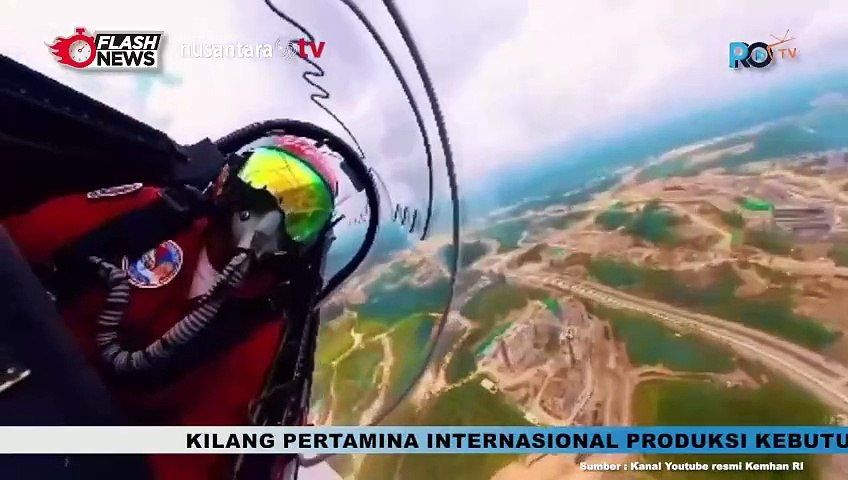 Jupiter Aerobatic Team Tampilkan Kompilasi Atraksi Udara dan Ungkapan Syukur dalam HUT Ke-79 RI di IKN