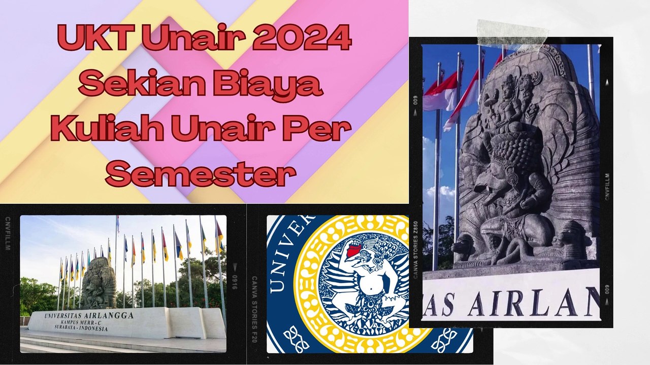UKT Unair 2024 Sekian Biaya Kuliah Unair Per Semester semu jurusan calon mahasiswa wajib tau