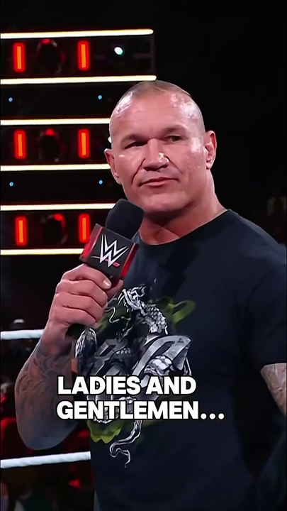 Randy Orton is kicking off #WWERaw and he’s calling his shot!
