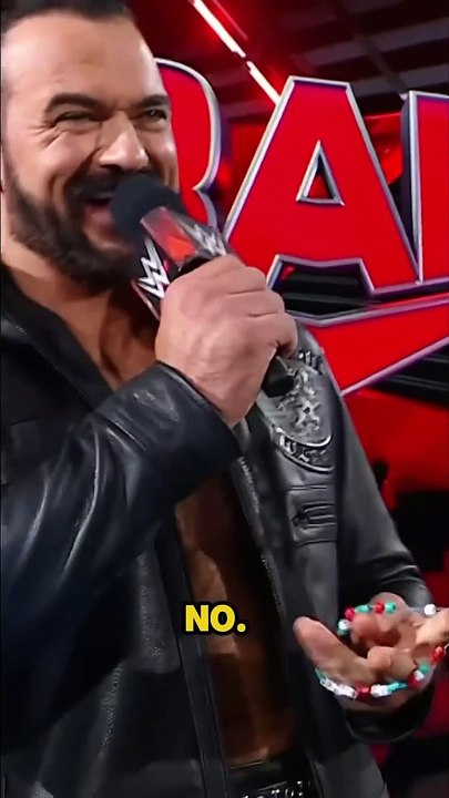 Drew McIntyre really says the most heinous and unhinged things ‍ #WWERaw