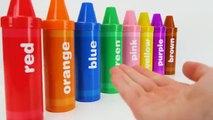 Best Learning Video for Toddlers Learn Colors with Crayon Surprises!