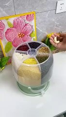 Tool Items - With this multi-purpose cereal bin, food is organized and easier to use
