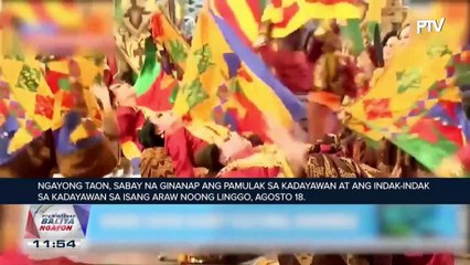 Malalaking aktibidad sa 39th Kadayawan Festival, naging matiwasay ayon sa DCPO