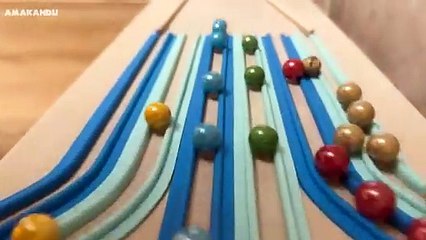 Hay Marble Run Race by Plasticine Monkeys