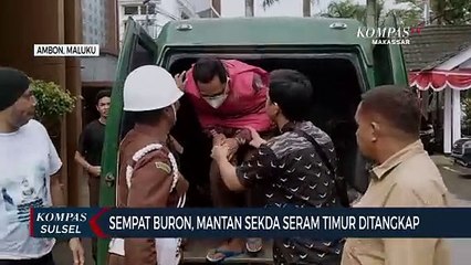 Sempat Buron, Mantan Sekda Seram Timur Ditangkap