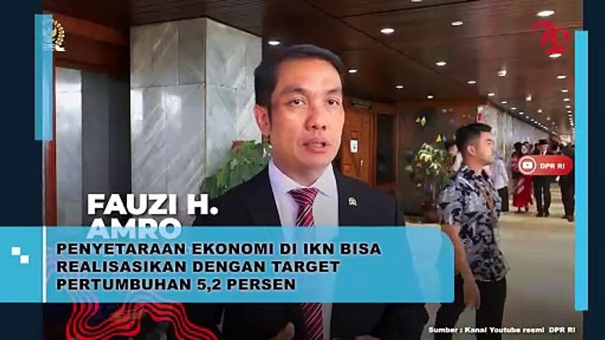 PENYETARAAN EKONOMI DI IKN BISA REALISASIKAN DENGAN TARGET PERTUMBUHAN PERSEN