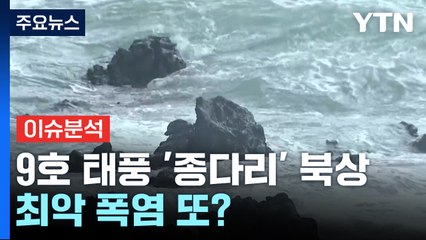 [이슈ON] 6년 만에 다시 온 태풍 '종다리'...최악 폭염 또? / YTN