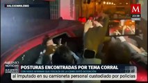 Conflicto en la detención de Javier Corral, intervención de autoridades en restaurante de CdMx