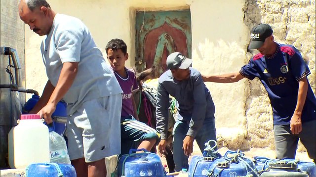فيديو: المغرب ومعاناة نقص المياه.. البعض يسير أكثر من 40 كيلومترا في طرق متعرجة للحصول على قليل منه