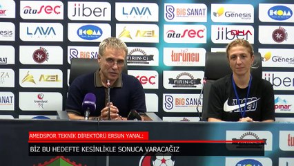 Ersun Yanal: Biz bu hedefte kesinlikle sonuca varacağız