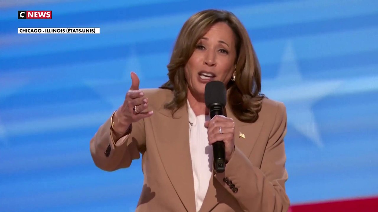 Aux Etats-Unis, la convention démocrate se réunit pour assister au passage de témoin entre Biden et Harris
