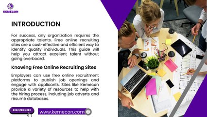 Beginner's Guide to Using a Free Online Recruiting Site