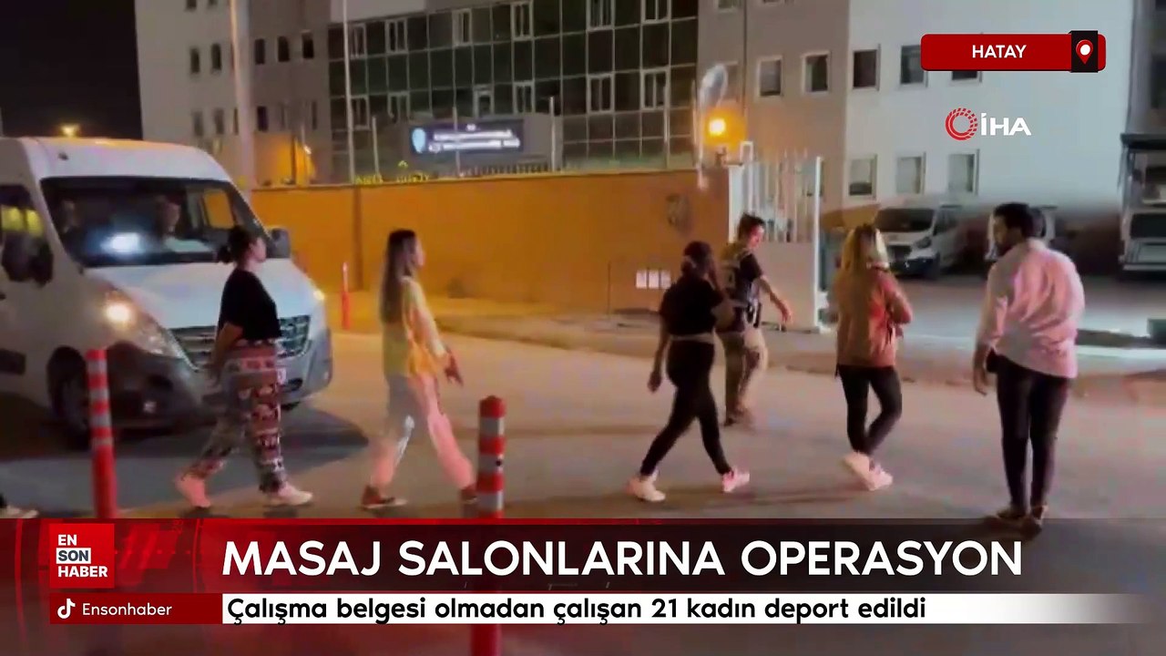Hatay'da masaj ve SPA salonlarına operasyon
