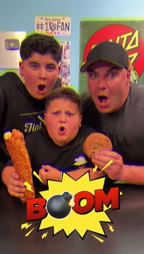 BOOM! Or DOOM! ☠️⁉️ #costco #costcoguys #father #son #family #fun #bigjustice #boom