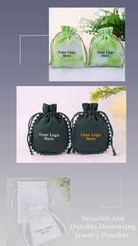 Eco-Friendly Cotton Drawstring Pouches: Perfect for Sustainable and Stylish Packaging