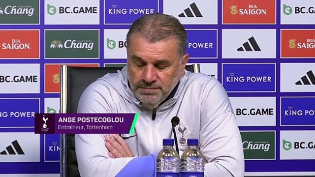 Postecoglou : “Nous n'avons pas obtenu la récompense que notre football méritait”