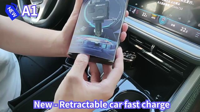 4 in 1 Fast Car Charger with Multiple Charging Ports，Universal Car Phone Charger with 2 Pcs Retractable Charging Cable (31.5 Inch),for Mobile Phone and Digital Device