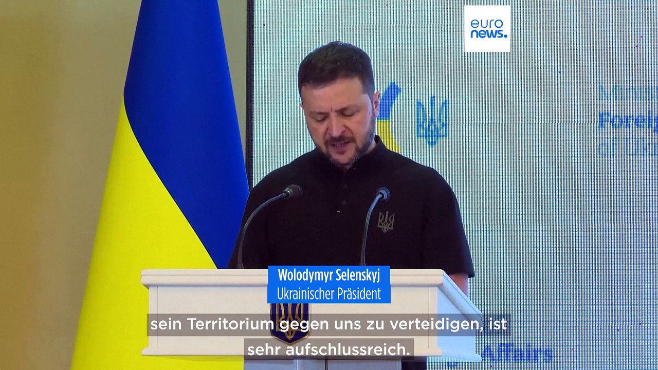 Selenskyj: 1.250 Quadratkilometer in der Region Kursk unter ukrainischer Kontrolle