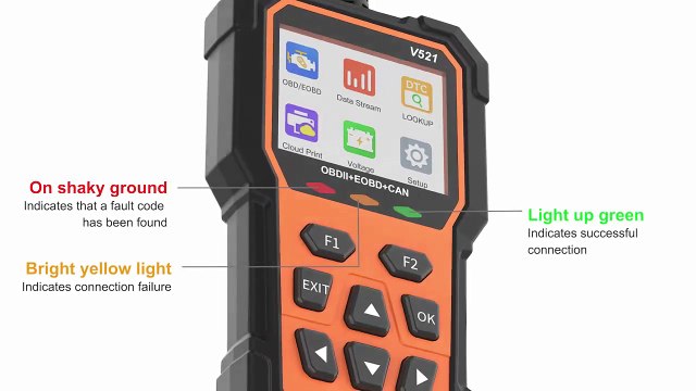 2024 New Bluetooth OBD2 Scanner Multi-Function Diagnostic Tool,Vehicle Fault Code Reader,Auto Check Engine Code Reader,Cloud Print Diagnostic Data Transmissionto Mobile Phone,Supports 11 Languages
