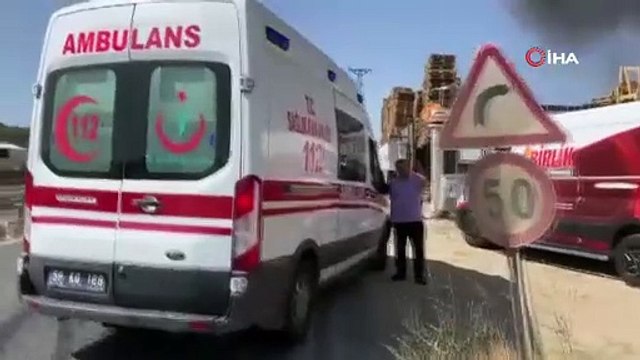 Tekirdağ'da büyük fabrika yangını: Dumanlar gökyüzünü kapladı