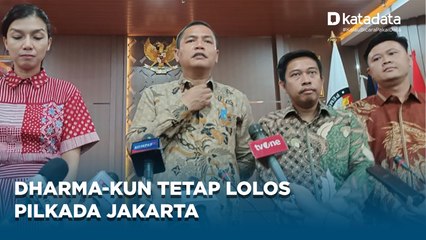 403 Dukungan Berkurang, Paslon Dharma Dharma-Kun Tetap Memenuhi Syarat Maju Pilkada Jakarta