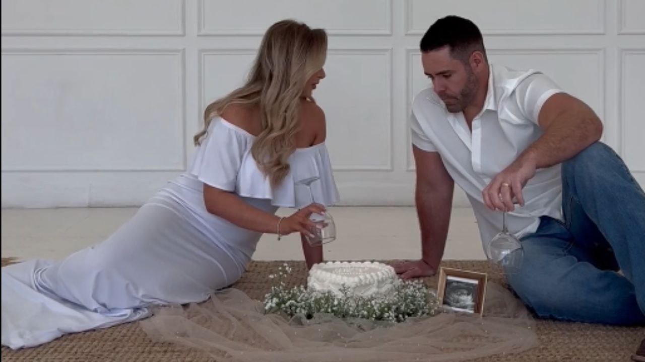 Gender reveal joy: Expecting parents reveal they’re having a baby boy