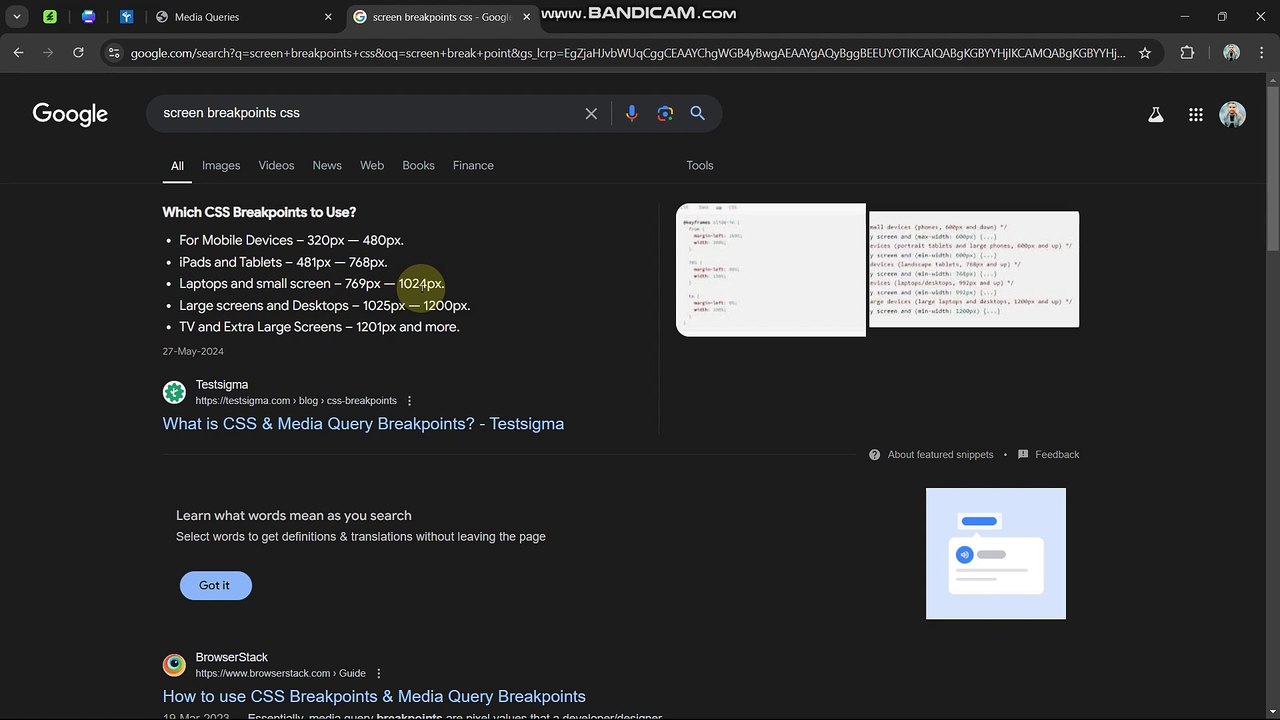CSS Media Queries in One Video | Responsiveness in CSS