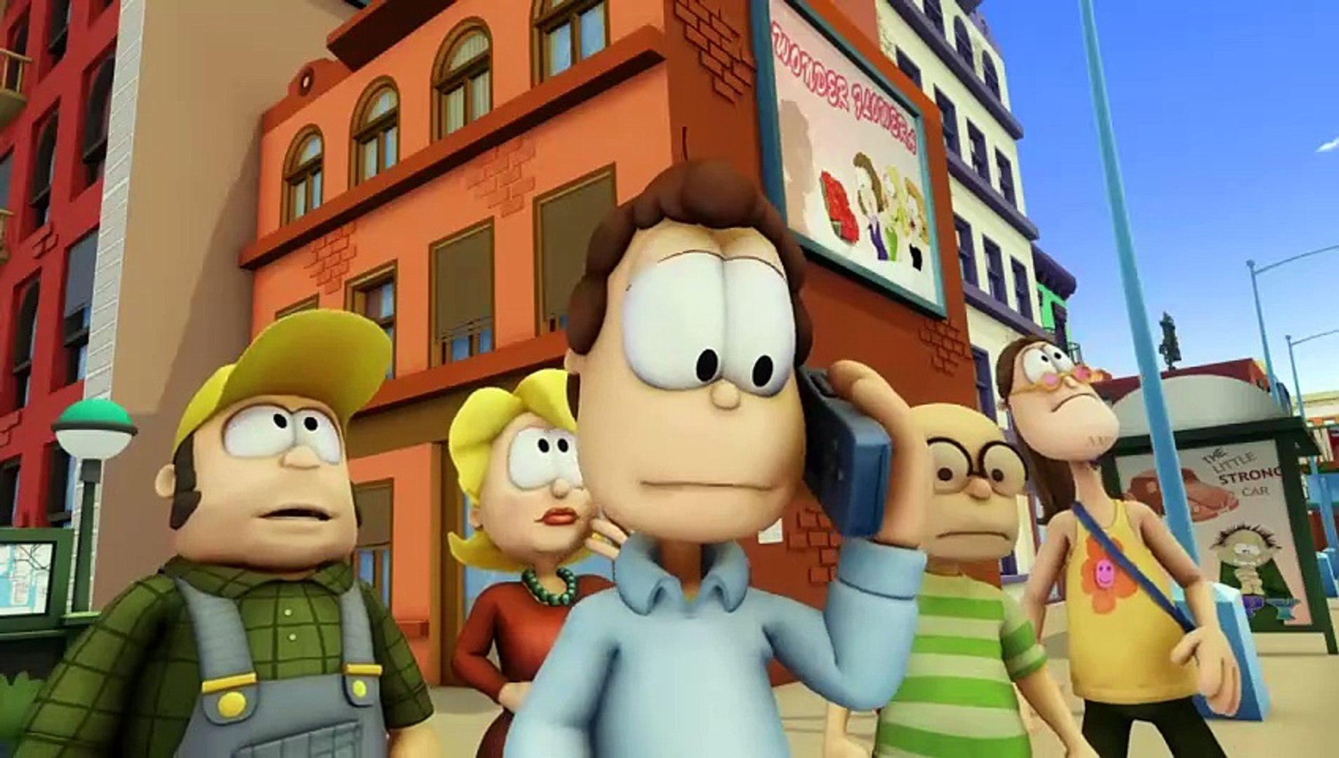 New Animation Movie For Kids - The Garfield 2024 - New Cartoon Movie 2024