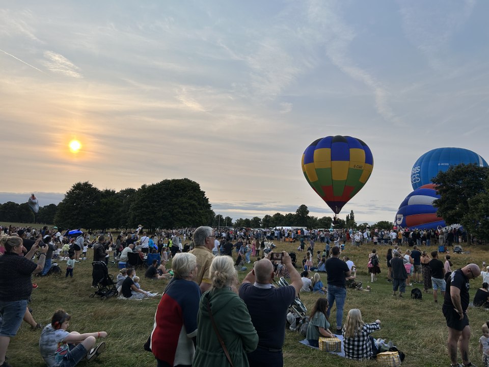 Take a look at these balloons taking flight at Northampton Balloon Festival 2024