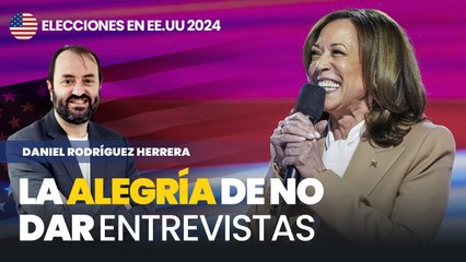 Un mes de Kamala: la alegría de no dar entrevistas