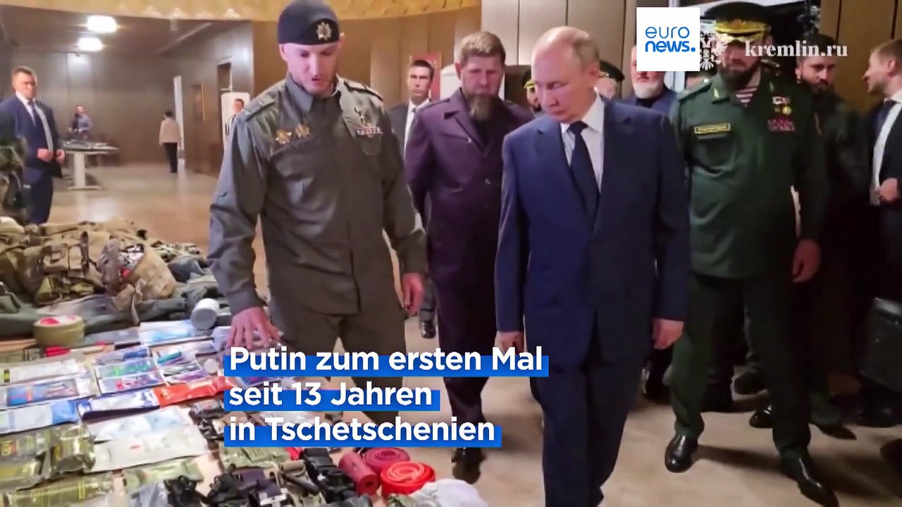 Putin seit 13 Jahren erstmals in Tschetschenien: Russlands Präsident braucht Hilfe